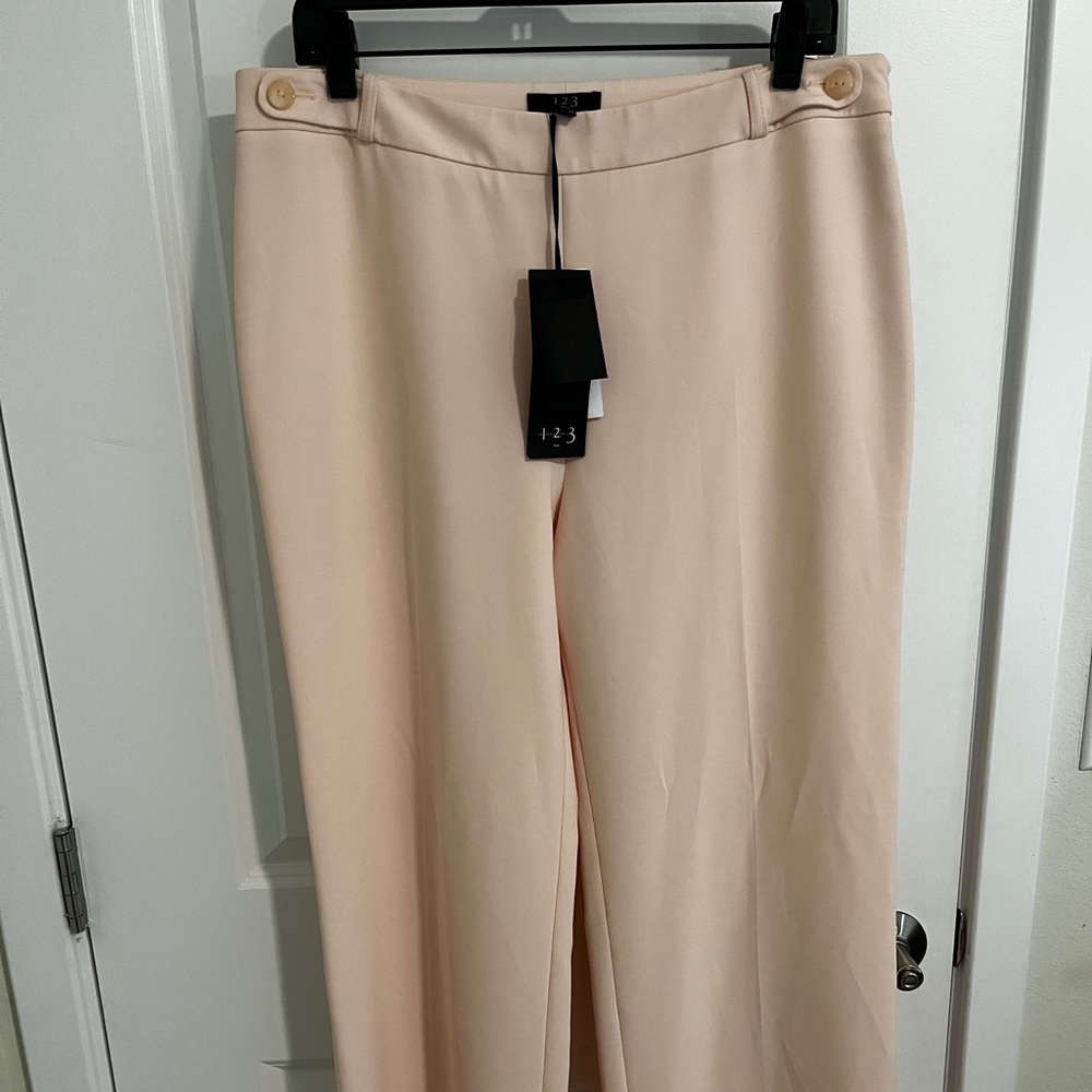 NEW WITH TAGS Pastel pink tailored pants